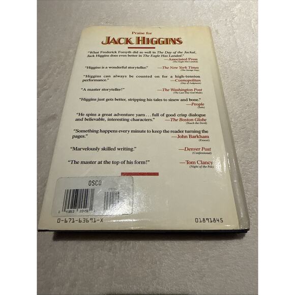 A Season in Hell - Jack Higgins Novel - 1989 First Edition - Picture 2 of 6
